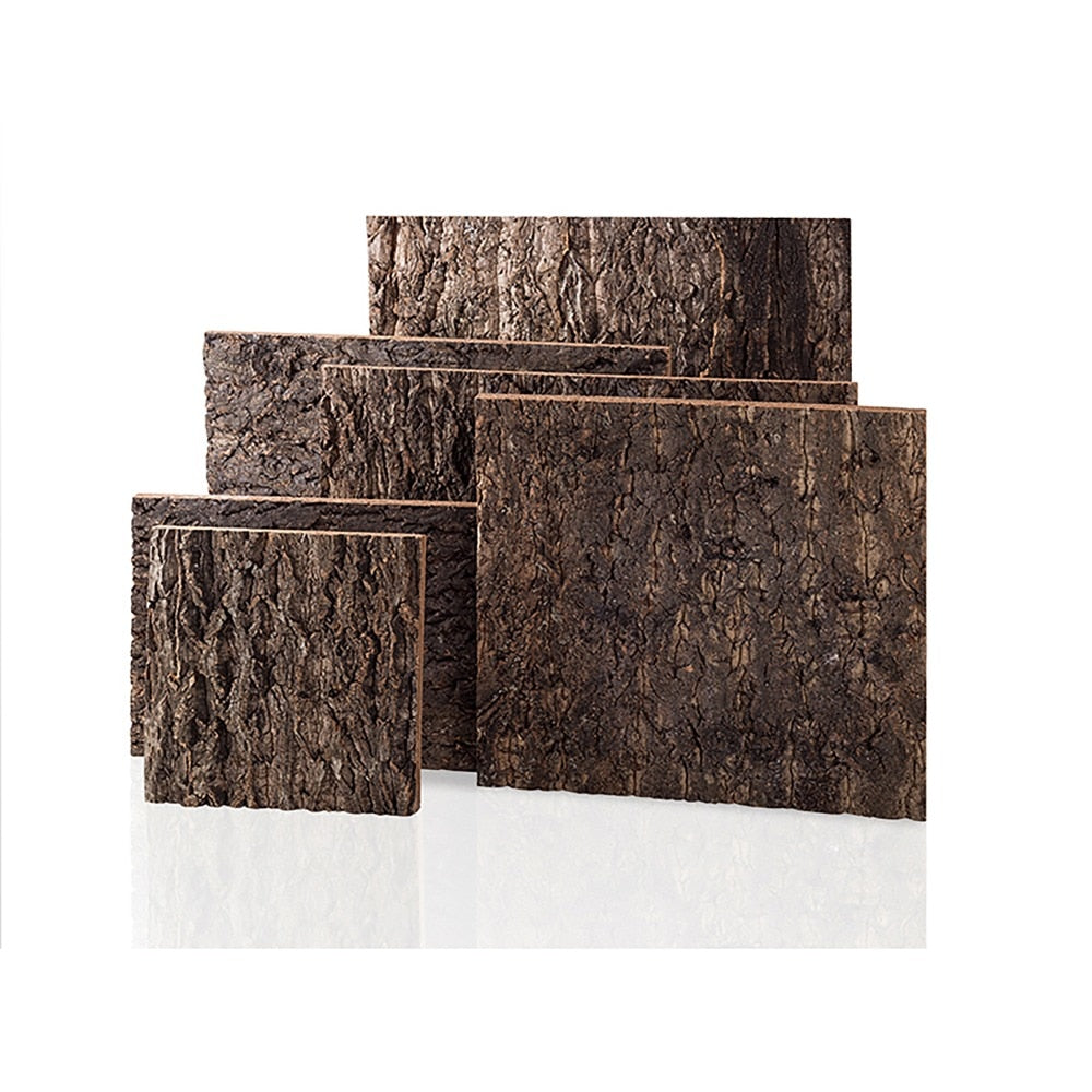 Natural Tree Bark Background Cork Tile For Vivarium Terrarium Landscaping Suitable for Gecko Lizard Snake Tortoise Reptiles Tarantula Frog