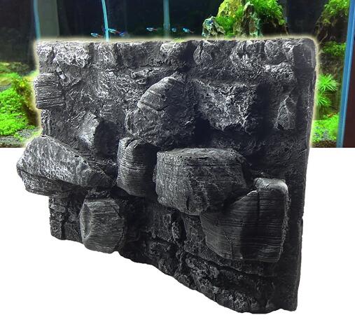 Thick Rock 3D Background for Terrarium Aquarium Vivarium suitable for Tortoise Tarantula Frog