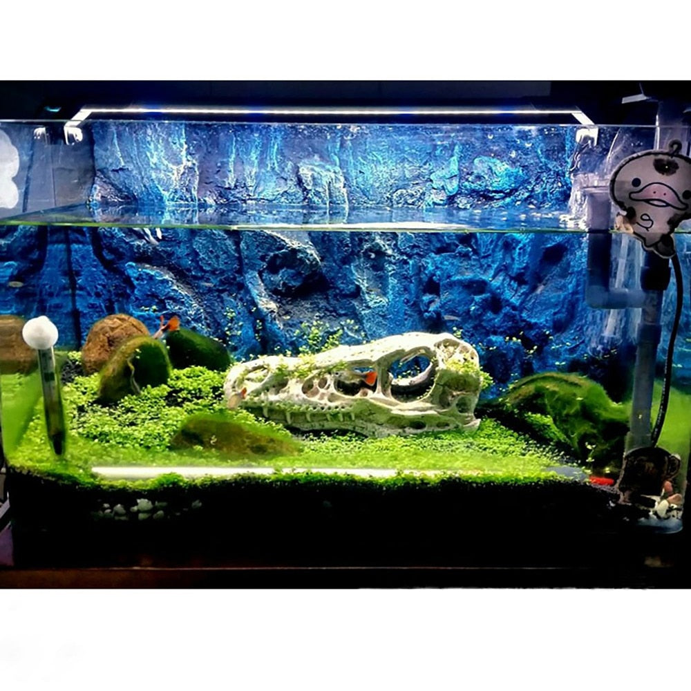 Blue Deep Ocean Style 3D Background for Terrarium Aquarium Vivarium suitable for Tortoise Tarantula Frog